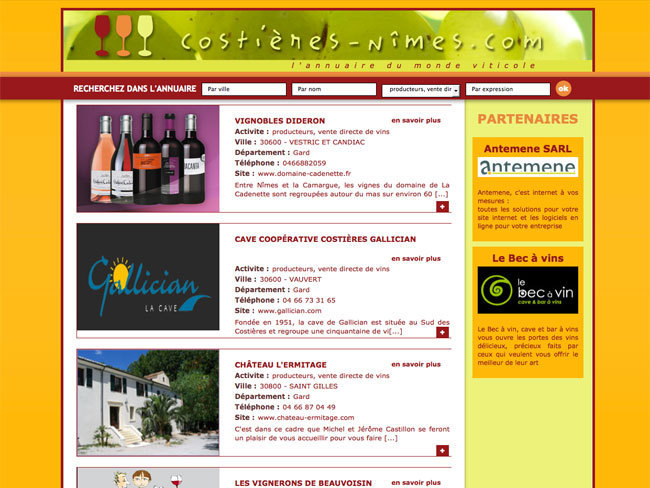 Module Annuaires Module Annuaires